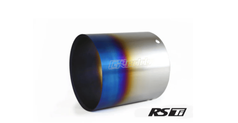 Kies-Motorsports GReddy GReddy Burnt Titanium Tip 115mm Diameter 120mm Length (for Revolution RS/RS-TI/RS-Race) - 160 Rev RS Main image