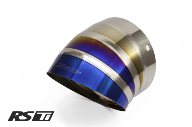 Kies-Motorsports GReddy GReddy Burnt Titanium Turndown Tip 115mm Diameter 120mm Length (for Revolution RS / RS-TI / RS-Race) Main image