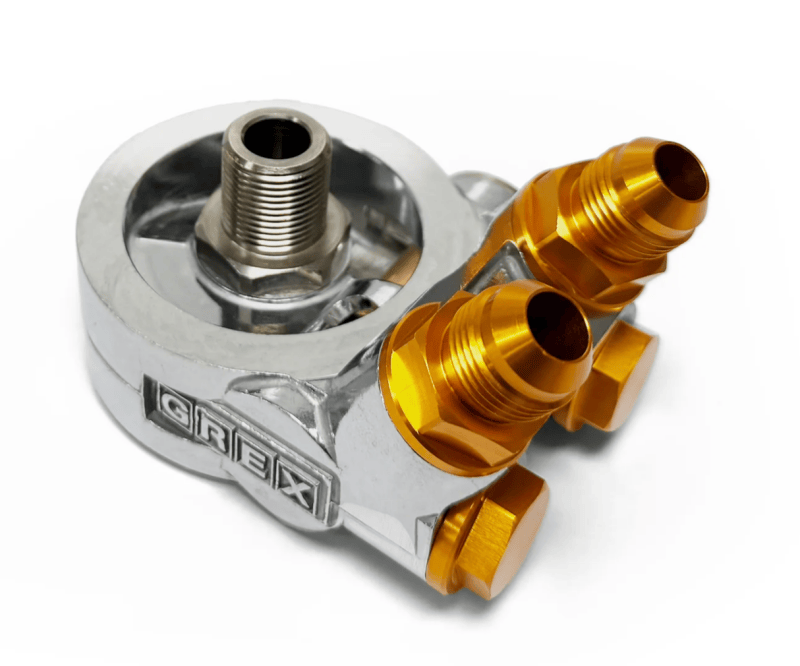 Kies-Motorsports GReddy GReddy Oil Cooler Adapter Type-E Thread M20x1.5/AN8 Main image
