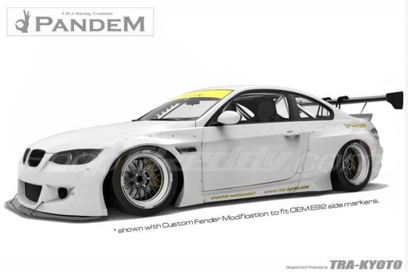 Kies-Motorsports GReddy GReddy Pandem 07-13 BMW M3 (E92) Full Rocket Bunny Wide-Body Aero Kit w/ Ducktail Wing