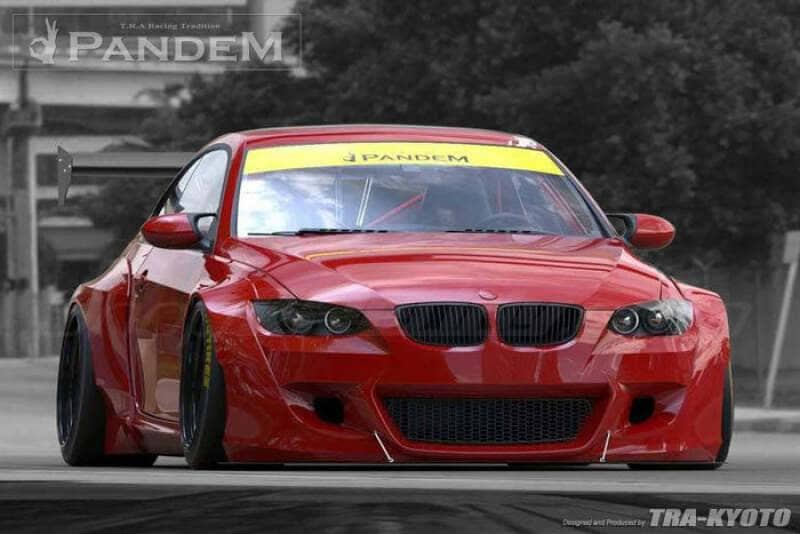 Kies-Motorsports GReddy GReddy Pandem 07-13 BMW M3 (E92) Full Rocket Bunny Wide-Body Aero Kit w/ Ducktail Wing