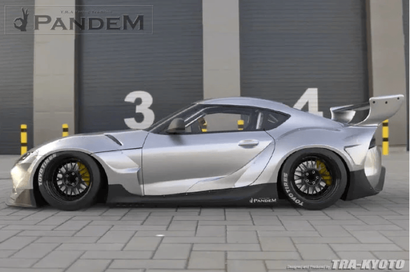 Kies-Motorsports GReddy GReddy Pandem 2019+ Toyota Supra Side Skirts Main image