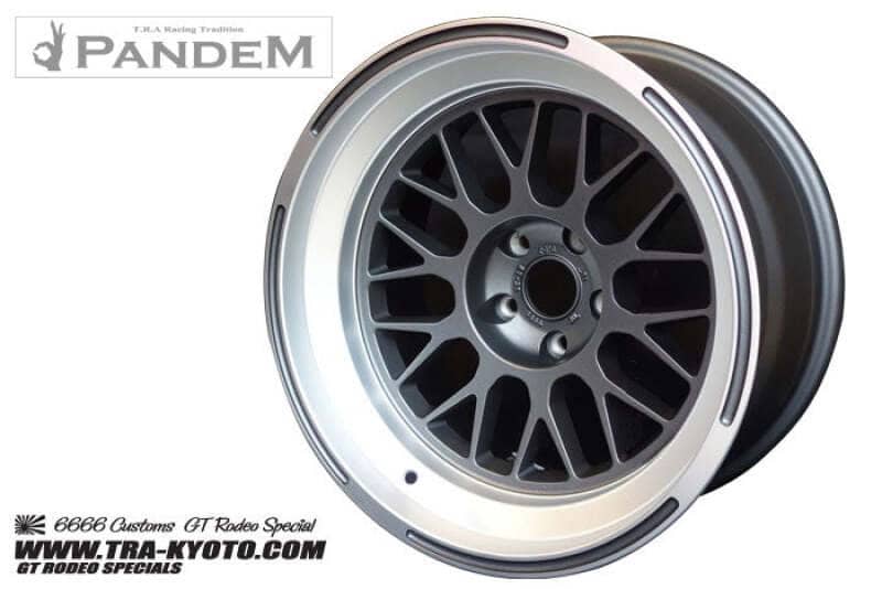 Kies-Motorsports GReddy GReddy Pandem 6666 Wheel 18x9 +6 5-114 - Gunmetal