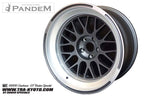 Kies-Motorsports GReddy GReddy Pandem 6666 Wheel 18x9 +6 5-114 - Gunmetal