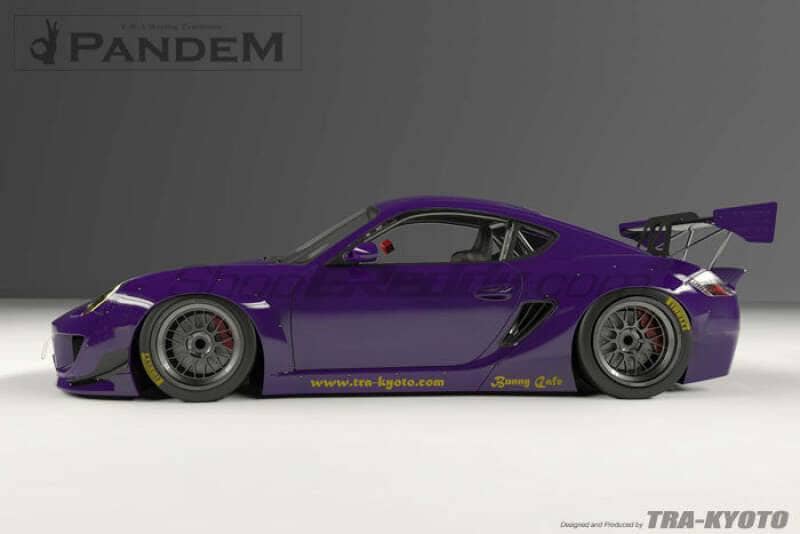 Kies-Motorsports GReddy GReddy Pandem RB 09-12 Porsche Cayman Complete Wide Body Aero Kit WITH WING (Special Order)