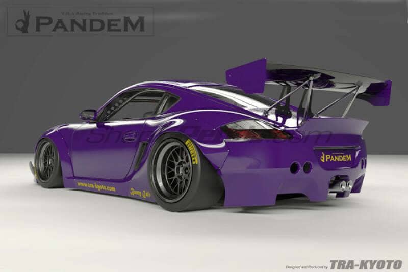 Kies-Motorsports GReddy GReddy Pandem RB 09-12 Porsche Cayman Complete Wide Body Aero Kit WITH WING (Special Order)