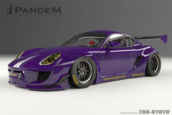 Kies-Motorsports GReddy GReddy Pandem RB 09-12 Porsche Cayman Complete Wide Body Kit w/o Wing