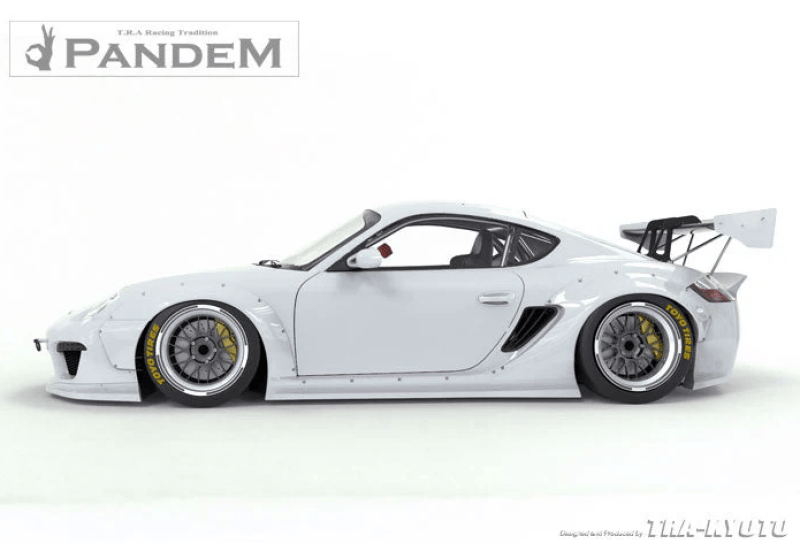 Kies-Motorsports GReddy GReddy Pandem RB 09-12 Porsche Cayman V2 Front Over-Fenders (Special Order)