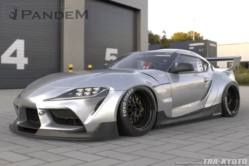 Kies-Motorsports GReddy GReddy Pandem RB 2019+ Toyota Supra A90 Complete Wide Body Aero Kit w/ Wing