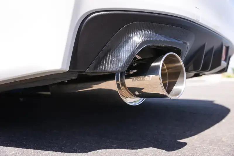 Kies-Motorsports GReddy GReddy Titanium Trust PE-TR Tip L 110MM x 115MM - Titanium Burnt Finish