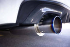 Kies-Motorsports GReddy GReddy Titanium Trust PE-TR Tip L 110MM x 115MM - Titanium Burnt Finish