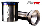 Kies-Motorsports GReddy GReddy Titanium Trust PE-TR Tip L 110MM x 115MM - Titanium Burnt Finish