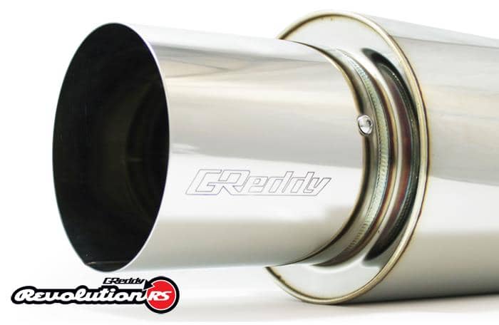Kies-Motorsports GReddy GReddy Universal 2.5in 3-Bolt Tip Revolution RS Mufller