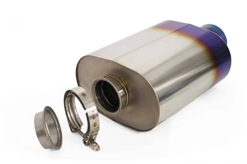 Kies-Motorsports GReddy GReddy Universal 3.0in RS-Ti Oval Titanium Muffler