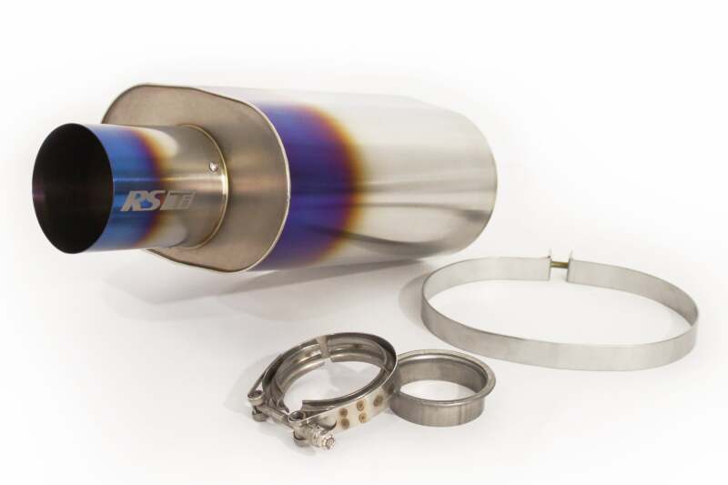 GReddy Universal 3.0in RS-Ti Oval Titanium Muffler Secondary image