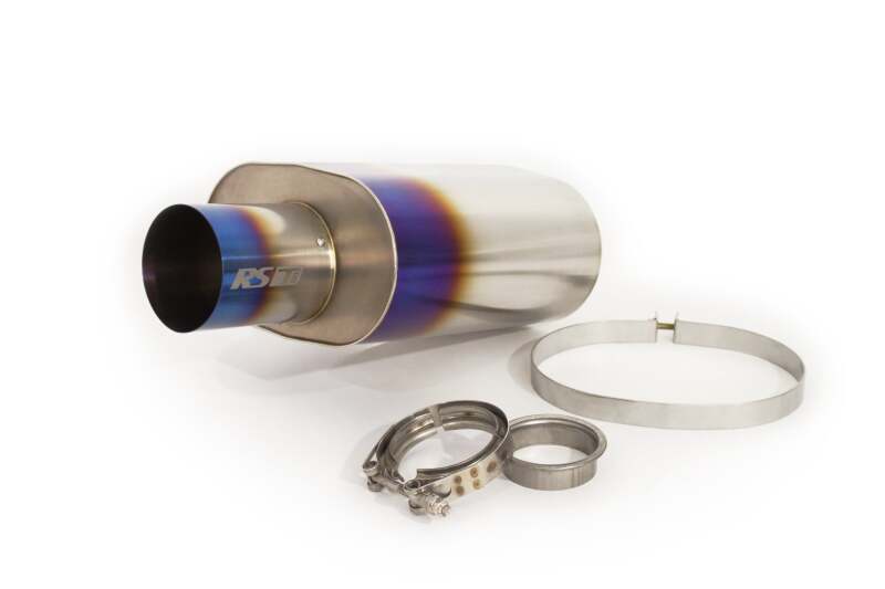 Kies-Motorsports GReddy GReddy Universal 3.0in RS-Ti Oval Titanium Muffler