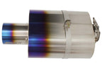 Kies-Motorsports GReddy GReddy - Universal Titanium Oval Muffler 2.5in ID Muffler Inlet