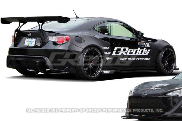 GReddy X Rocket Bunny Rear Over-Fender & Rear Bumper Trim (2 pcs) Secondary image