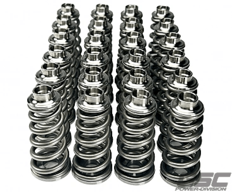 Kies-Motorsports GSC Power Division GSC P-D Porsche GT3/GT3 (991) Single Conical Valve Spring Ti Retainer Steel Spring Seat Kit