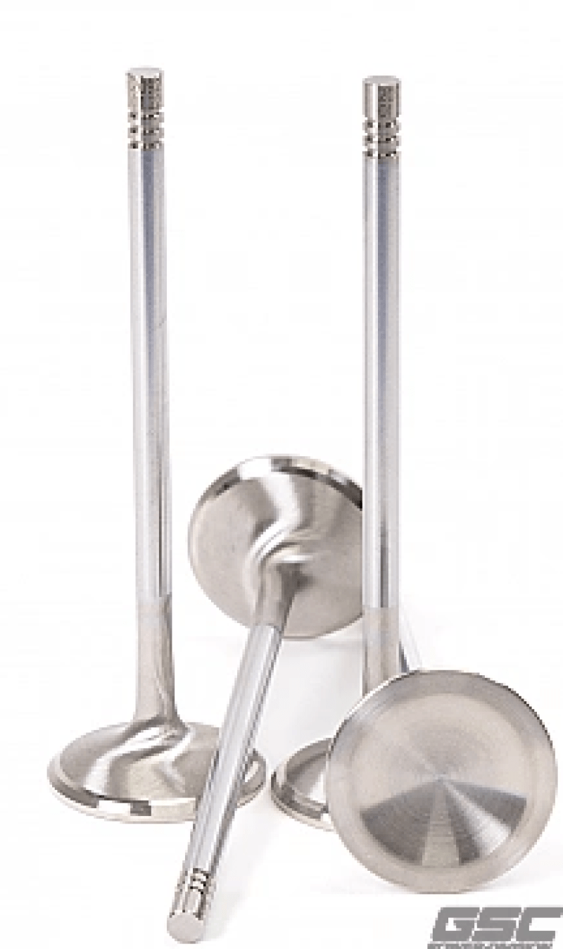 Kies-Motorsports GSC Power Division GSC P-D Toyota Supra/BMW Z4 B58 / BMW M3/M4 S58 Chrome Polished 28.5mm Head Exhaust Valve - Single Main image