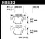 Kies-Motorsports Hawk Performance Hawk 04-10 BMW 535i/545i/550i / 04-10 645Ci/650i /02-09 745i/745Li/750 HP+ Street Brake Pads
