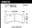 Kies-Motorsports Hawk Performance Hawk 05-06 Mercedes-Benz CLK55 AMG ER-1 Front Brake Pads (For Brembo Calipers)