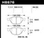 Kies-Motorsports Hawk Performance Hawk 08-10 BMW M6 Base 5.0L HPS 5.0 Front Brake Pads
