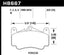 Kies-Motorsports Hawk Performance Hawk 11-12 Porsche 911 Targa 4S HPS 5.0 Front Brake Pads