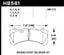 Kies-Motorsports Hawk Performance Hawk 17-18 Volvo S60 2.0L Polestar Front ER-1 Brake Pads
