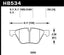 Kies-Motorsports Hawk Performance Hawk 2011 BMW 125i Front ER-1 Brake Pads