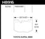 Kies-Motorsports Hawk Performance Hawk 2020 Toyota Supra / 19-20 BMW Z4 PC Street Front Brake Pads