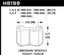 Kies-Motorsports Hawk Performance Hawk 79-83 PeuGeot 504 Station Wagon Front ER-1 Brake Pads