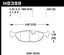 Kies-Motorsports Hawk Performance Hawk 84-4/91 BMW 325 (E30) HPS 5.0 Street Brake Pads - Rear
