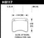 Kies-Motorsports Hawk Performance Hawk AP Racing CP3696 Black Race Brake Pads