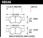 Kies-Motorsports Hawk Performance Hawk HPS Street Brake Pads