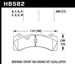 Kies-Motorsports Hawk Performance Hawk HPS Street Brake Pads