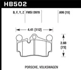 Kies-Motorsports Hawk Performance Hawk LTS Street Brake Pads