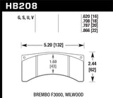 Kies-Motorsports Hawk Performance Hawk NASCAR DTC-60 Brake Pads - Front