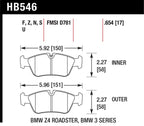 Kies-Motorsports Hawk Performance Hawk Performance Ceramic Street Brake Pads