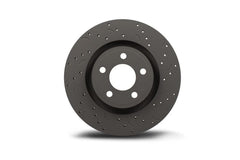 Kies-Motorsports Hawk Performance Hawk Talon 2004 BMW X3 Drilled and Slotted Front Brake Rotor Set