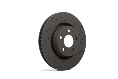 Kies-Motorsports Hawk Performance Hawk Talon 2006 BMW 330i E90 Body Code Drilled and Slotted Rear Brake Rotor Set
