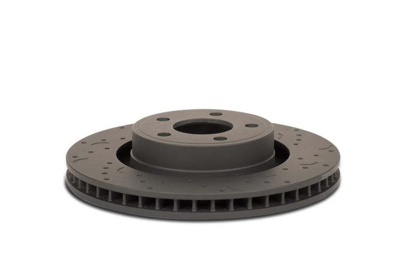 Kies-Motorsports Hawk Performance Hawk Talon Cross-Drilled and Slotted Vented Rotor - 12.99in Diameter 2.61in Height