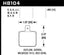 Kies-Motorsports Hawk Performance Hawk Wilwood DLSF/Outlaw 1000 HPS 5.0 Street Brake Pads