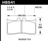 Kies-Motorsports Hawk Performance Hawk Wilwood DTC-70 Brake Pads
