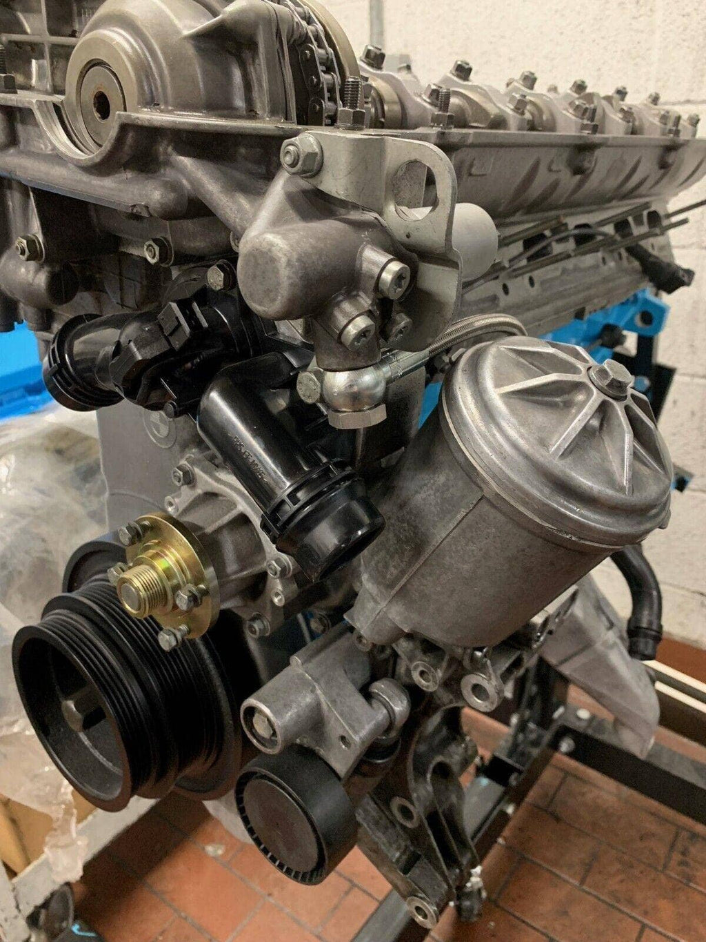 Kies-Motorsports HEL Performance USA B2B HEL Braided Vanos Oil Supply Line for BMW M50, M52, M54, S52 Engines with S50, S54 Oil Housing