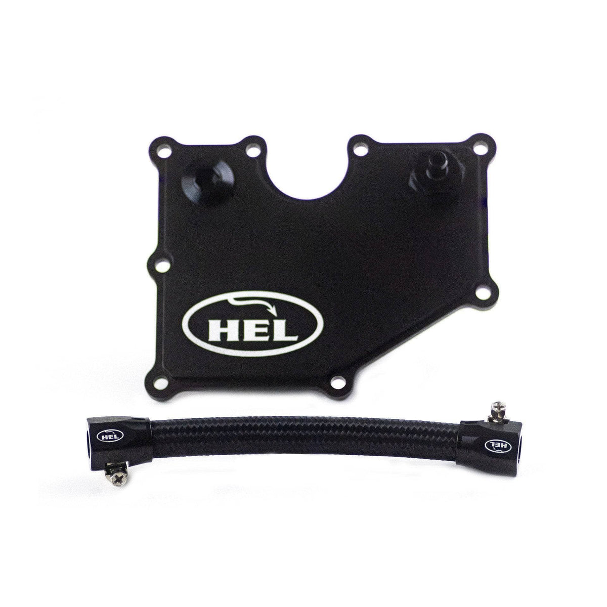 Kies-Motorsports HEL Performance USA B2B HEL Direct Fit Dual Oil Catch Can Kit for Ford Focus MK3 RS (2016-17)