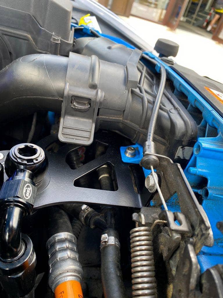 Kies-Motorsports HEL Performance USA B2B HEL Direct Fit Dual Oil Catch Can Kit for Ford Focus MK3 RS (2016-17)