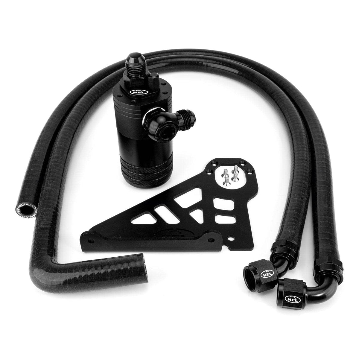 Kies-Motorsports HEL Performance USA B2B HEL Direct Fit Oil Catch Can Kit for Toyota GR Yaris (2020-)
