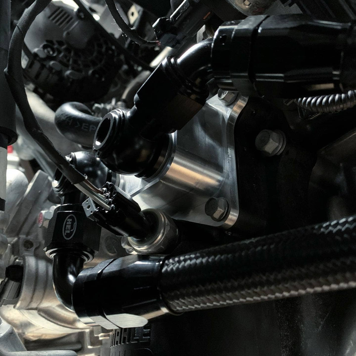Kies-Motorsports HEL Performance USA B2B HEL Direct Fit Oil Cooler Kit for Hyundai i20 N