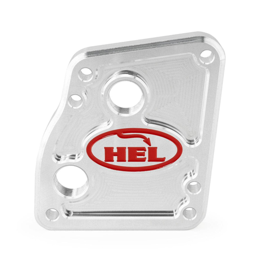 Kies-Motorsports HEL Performance USA B2B HEL Oil Cooler Engine Take Off Plate for BMW 1 Series 116i (E87)